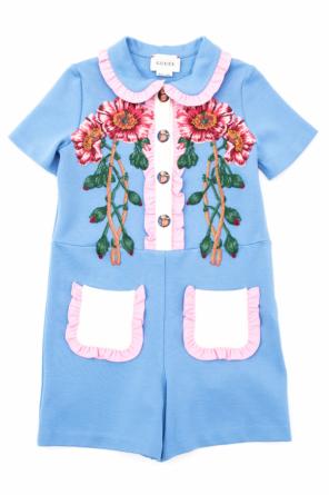 Embroidered jumpsuit, zdjęcie 1 Embroidered jumpsuit od Gucci Kids